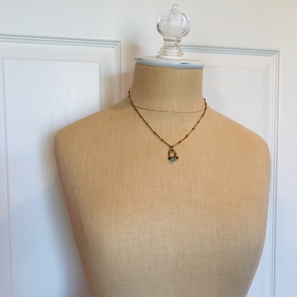 BR Necklace Sea Glass Unique Chain - Picture 8 of 8